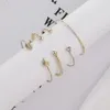 Ювелирные изделия Другие браслеты европейские мелкие алмазные листья крутящий браслет 4 комплекта