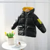 Down Coat Kids Real Feather Thick Warm Hoody Windproof Snowsuit Baby Boys Girls Winter 90 White Duck Children Quality Jacket2491693