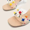 Tacones claros zapatillas sandalias zapatos de verano damas transparente PVC bombas altas boda comodidad fiesta sandalia qq696 210625