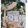 Party Decoration Wedding Metal Flower Arch Stage Birthday Background Frame Wrought Iron Garden