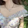 Vintage Floral Dress Women Korean Sexy Chiffon Party Puff Sleeve Mini Summer es for women Vestidos De Mujer 13427 210508