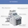 الموجات فوق الصوتية التجويف RF معدات هيدرو جلدي آلة الوجه مع أذكانية فراغ الهيدروجين الجلد نظيفة الجلد تجديد الجمال