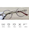 Round Sunglasses Steampunk Metal Frame Clear Lens Retro Circle Frame Sunglasses T2001063472403