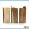 Andra tillbehör Hushållen Sundries Home Garden Kit Handmased Wood With Digger Wood Dugout Aluminium One Hitter Bat Cigarette FI6233905