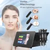 Rádio Frequência RF Pele Facial Aperte a Máquina Decote Removedor Removedor Facil Massager Dispositivo Rosto Levado Anti Anti Remoção