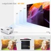 US STOCK DBPOWER L21 LCD Video Projector with Carrying Case, 6000L 1080P Supported Full HD Projector Mini Moviea04 a01