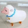 1000pcs Walking Sheep Balloon Walking Helium Ballon Animali Walking Pet Balls per la decorazione della festa di compleanno