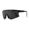 Big frame one lens sports Polarized American riding Sunglasses pit same glasses8277623