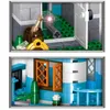 Qunlong High-tech House Street View Series Water Sea View House Model Building Block Toys Birthday Gifts Q0723