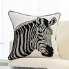 Modern Throw Pillow Case Black And White Animal Cushion Cover Nordic Home Decor Tree Cojines