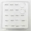 925 Sterling Silver Hoop Nose Ring Clear Crystal Body Piercing Smycken 20st / Pack