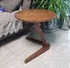 Meubles de table d'appoint à la maison bureau de café rond pour le design de chevet de salon bout de canapé minimaliste petit