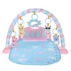 Attività del bambino Play Mat Baby Gym Gym Educational Fitness Frame Multi-staffa Giocattoli per bambini Musica Piano Gioco Game Striscio Tappeto tappeto