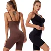 Body Shapewear Mujeres Faja De Cuerpo Completo Control De La Barriga Entrenador De Cintura Vaina Levantador De Glúteos Empuje Hacia Arriba El Muslo Más Delgado Moldeadores De Abdomen Corsé con Tiras En La Espalda