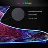 RGB Anime Mouse Pad Kawaii игровые аксессуары Gojo Satoru Carpet Gamer PC