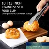 BBQ Grilling Tong Salad Brood Serveer Antislip Cooking Clip Clamp Rvs Keukengereedschap Koken voedsel dienen