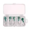 Lysande Fiske Lure Set Night Glow Bait Kit Hooks