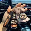 Trend Fart Monkey Keychain Creativo carino bambola Zaino borsa auto Key Pendant Accessori Portachiavi Coppia Portachiavi per bambini Portachiavi regalo