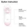 Cat Claw App Vibrator Sex Zabawki Dla Kobiet G-Spot Massage Claityis Stymulator Kobiet Masturbacja Skoki Jajka Vagina Vibration P0816