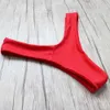 Mikro Mini Bikini Mayo Kadınlar Halter Push Up Set Yastıklı Sutyen Seksi Mayo Bandaj Swim Suit Brezilyalı Biquini 210629