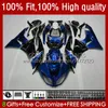 Kawasaki Ninja 600cc ZX 6R 6 R 600 CC 2009-2012 13 No.14 ZX636 ZX6R09 10 11 12 ZX-636 ZX600C ZX-6R 2009 2011 2011 2012 OEM Bodysメタルブルー