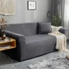 Gruba sofa Protector Jacquard Solidne drukowane pokrowce do salonu Kanapa Pokrywa Narożnik Slipcover L Shape 210911