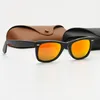 Moda Uomo Occhiali da sole Donna Guida modello farer montatura in acetato vera protezione UV lenti in vetro occhiali da sole per Lasies con 8283377