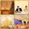 Świąteczne dekoracje do domu LED Światła kurtynowe na wesele / Navidad / Mariage / Holiday / Sypialnia / Natal / Cortinas 2022 Happy Year 211012