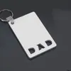 DHL Сублимационный брелок Party Party Party Love Grad Pad Mom Sear Key Chain Creative DIY подарок пустым MDF Keyrings