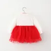 2021 herbst Infant Baby Mädchen Kleid Kleinkind Mädchen 1. Geburtstag Party Prinzessin Kleider Für Baby Mädchen Kleidung 0-2y Kleinkind vestidos Q0716