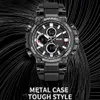 Smael Men Sport Klockor Digital Dubbel Time Chronograph Watch Mens LED Chronometre Week Display Armbandsur Montre Homme Hour G1022