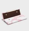 5PCS plånböcker Kvinnor PU Cow Prints Flap Cover Hasp Business Credit Card Holder