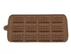 Stampi da forno Stampo in silicone 12 Anche cioccolato fondente Stampo per barrette di caramelle fai-da-te Strumenti per la decorazione di torte Accessori da cucina