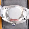 8 Style Luksusowe Zegarki RRF 36mm Iced Out Full Diamond Automatic Watch Watch Candy Pink Dial 904L Bransoletka Stee Bransoletka Damska na rękę Oyster Perpetual 126000