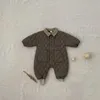 Overalls Winter 2022 Baby Jungen Und Mädchen Geboren Koreanische Langarm Baumwolle Strampler Kleinkind Kinder Warme Schneeanzug Kleidung 0-24