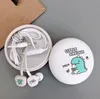 100sets in-ear 휴대 전화 이어폰 학생 연구 헤드셋 소녀 소년 사랑하는 휴대용 상자 패키지로 유선 Lovey Universal 이어폰 저비용 헤드폰 무료 배송 E07