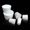 Lab Supplies 11# To No.21# White Sealing Plug Caps For Flask Bottle Or Tube Rubber Stopper Used In Laboratory Chemistry Equipment