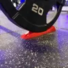 Langhantel Jack Deadlift Alternative Keilabladeplatten Gewichtheben Fitnessgeräte Zubehör Home Fitnessstudio Sport Hantelbodenpolster Silikon Geräusches Kissen kissen