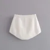 en de Verenigde Staten Stijl Blogger Sweater Vrouwelijke Herfst Mink Wol Breien Condool Shorts Driedelige Pak 211011