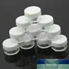 100pcs 2g/3g/5g/10g/15g/20g Empty Plastic Clear Cosmetic Jar Makeup Container Lotion Bottle Vials Face Cream Sample Pots Gel Box Factory price expert design Quality