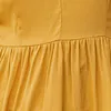 Gelbes elegantes Mode-Damenkleid 210524