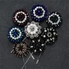 Pins, Brooches Wholesale Mixed 5Pcs/Lot Flower Wedding Men And Pins For Suits Lapel