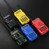 2 pièces Radio Portable chaude Baofeng UV-5R radio bidirectionnelle talkie-walkie pofung 5W vhf uhf double bande baofeng uv 5r