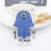 XDPQQ Europe and the United States Creative Blue Eyes Bag Ornament Devil's Eye Jewelry Keychain Pendant Metal G1019