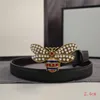 Ceinture en cuir véritable de haute qualité pour femmes, largeur 2.4cm, 3.0cm, 3.8cm, en cuir de vache, avec boîte d'origine