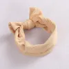 Hair Accessories Toddler Headbands For Girls Bows Nylon Elastic Bands Baby Turban Knited Cable Bowknot Headwear