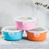 Contenitore per il pranzo a tenuta stagna per bambini in acciaio inossidabile Bento Contenitore per alimenti con isolamento termico privo di BPA Carino 210423