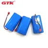 GTK Uppladdningsbar 7.4V Li-ion Batteripack 600mAh Anpassad 2S1P Lithium ion Wtih BMS för elektrisk cigarett digitalkamera kraftbank