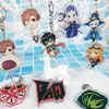 The Kings Avatar Portachiavi Donna Ye Xiu Portachiavi Uomo Cartoon Cute Anime Acrilico Portachiavi Regali per bambini Creativo Metallo Porte Clef G1019