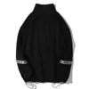 11 BYBBs Dark Vintage Broderi Hip Hop Hoodie Techwear Tactical Streetwear Sweatshirt Mens Pullover Bomull 210813